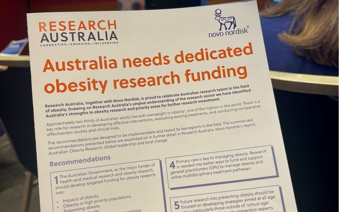 Research Australia report on Obesity