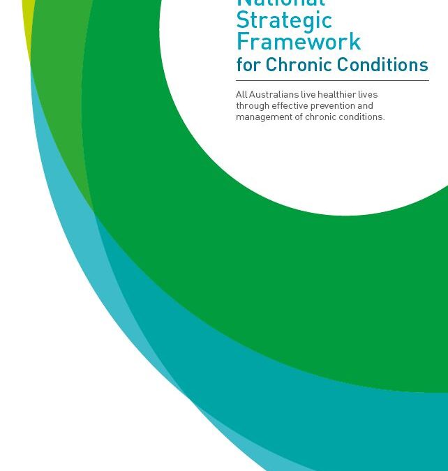 Public consultation on the refresh of the National Strategic Framework for Chronic Conditions – Australian Government Department of Health